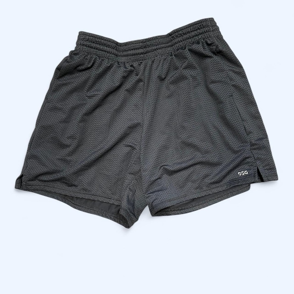 DSG Men's Charcoal Mesh Athletic Shorts